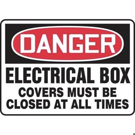 Accuform OSHA DANGER SAFETY SIGN HIGH MELC030XV MELC030XV